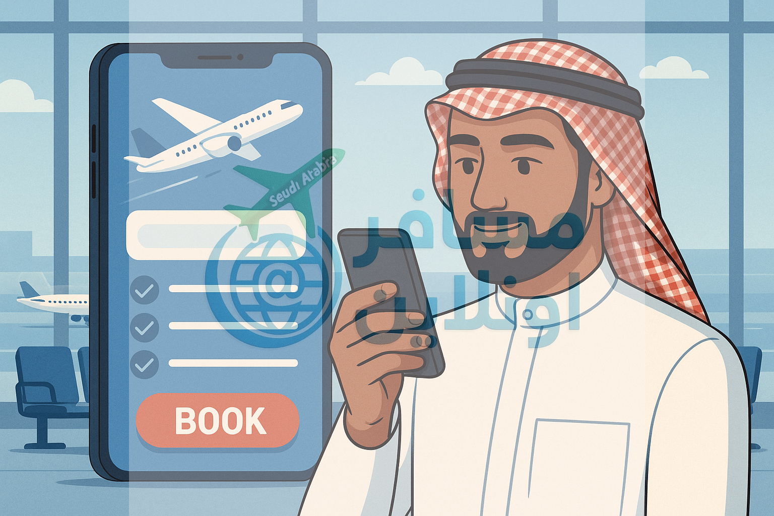أفضل تطبيقات حجز الطيران للمسافرين السعوديين ٢٠٢٥ | دليل شامل